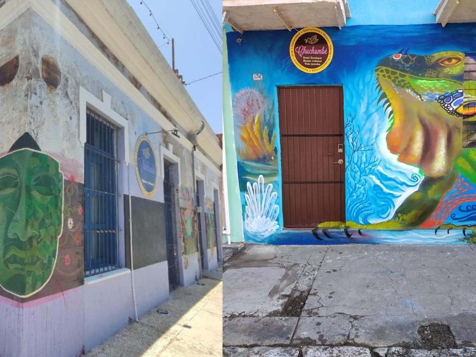 Chuchumbe Hotel & Hostal فيراكروز المظهر الخارجي الصورة
